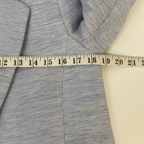 Banana Republic Cotton Linen Blend Blazer 6P - Picture 8 of 13